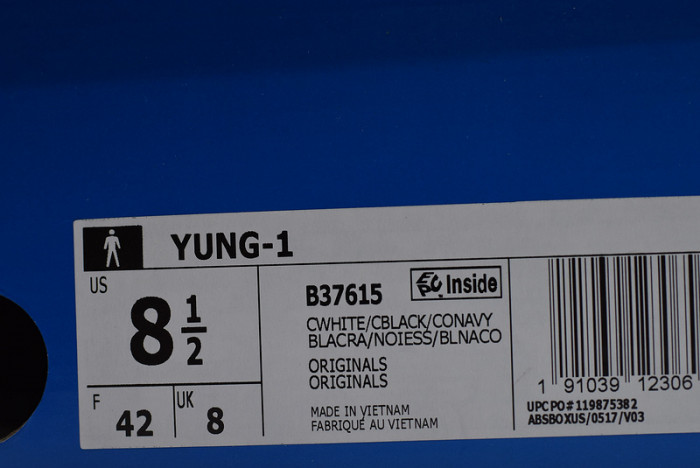 yung 1 navy red white b37615
