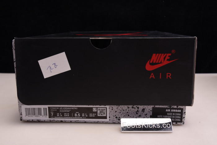 air jordan 6 retro "carmine" (2021)ct8529-106